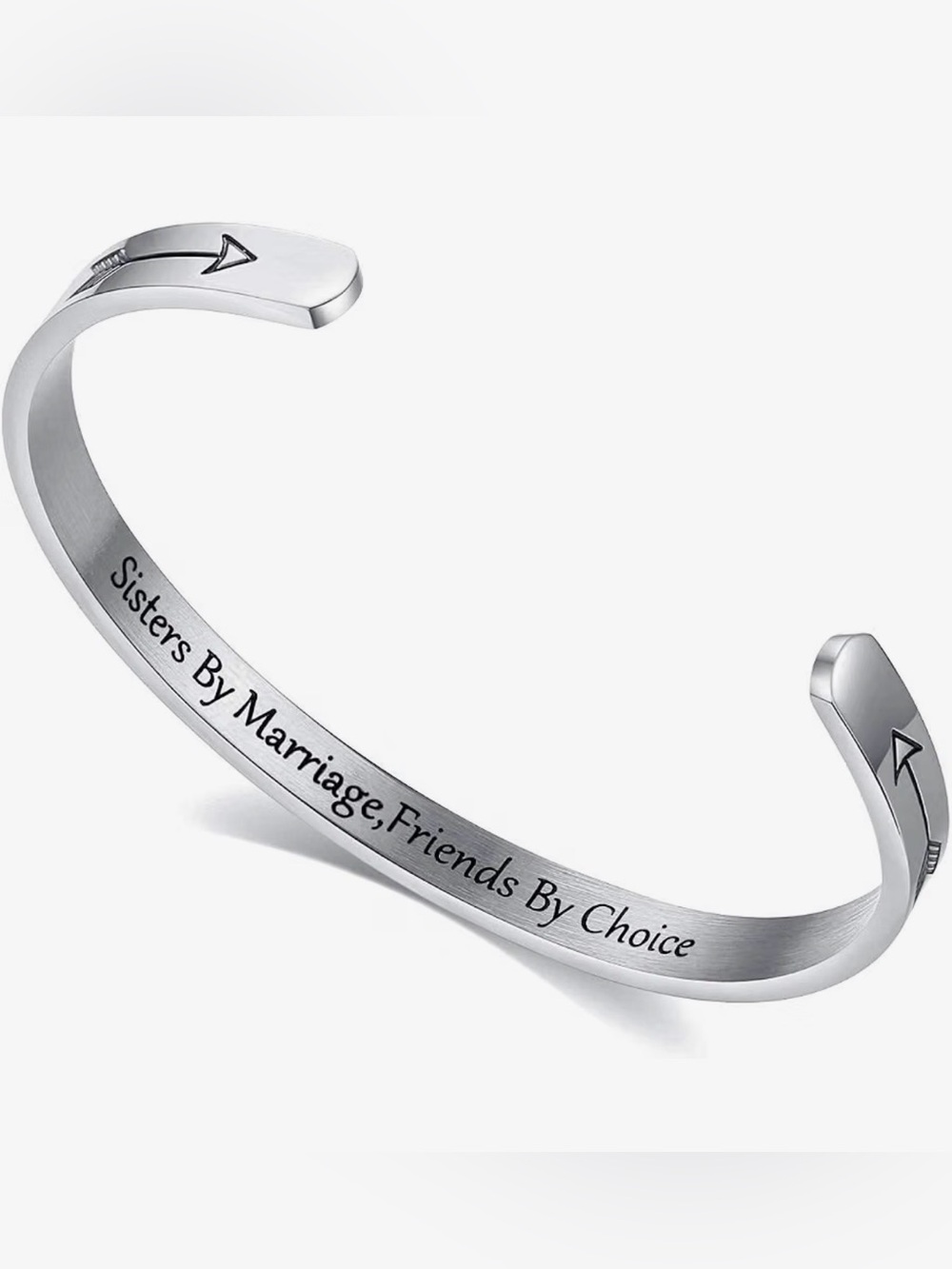Engraved Silver Bracelet